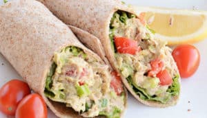 10 Recetas de wrap de atún light