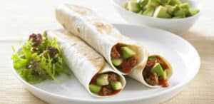 10 Recetas de wrap de carne light