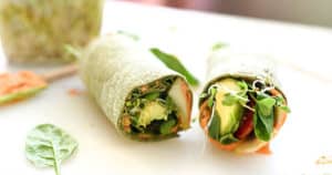 10 Recetas de Wrap Vegano Light