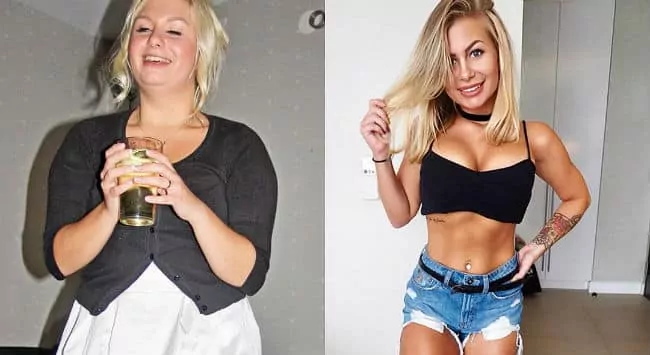 Las Fotos de Esta Joven Antes y Después de Dejar la Bebida Son de Impresionar