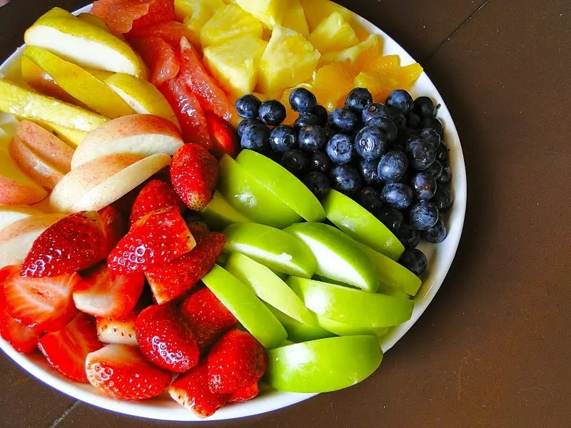 10 Frutas con más fibra