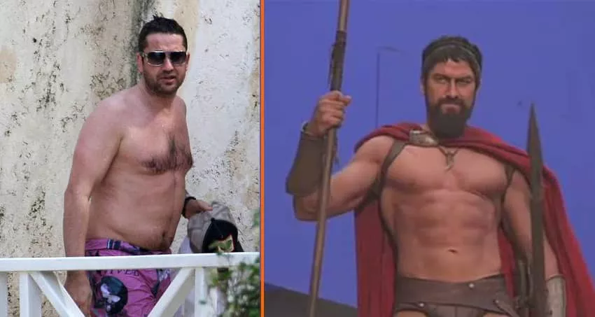 Actores de Hollywood Antes y Después del entrenamiento con Pesas