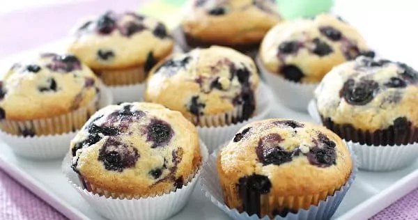 10 Recetas de muffins veganos light