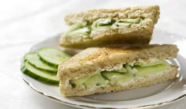 10 Recetas de Sandwich de Pepino Light